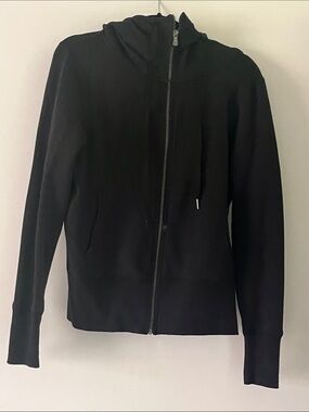 Champion Black Full-Zip Bomber Hoodie